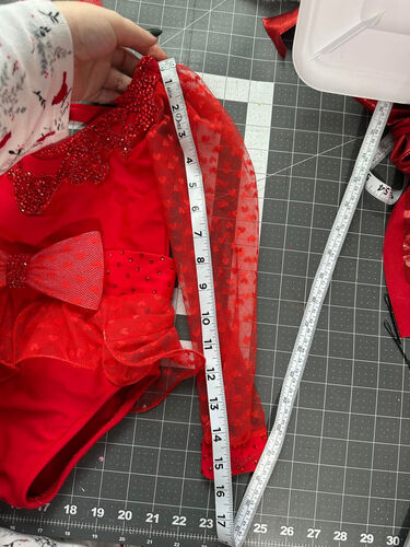 AM- 18/3 Red Glitz Swim