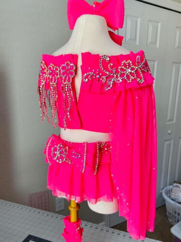 AM- Doll House Hot Pink Glitz Swim 18/3