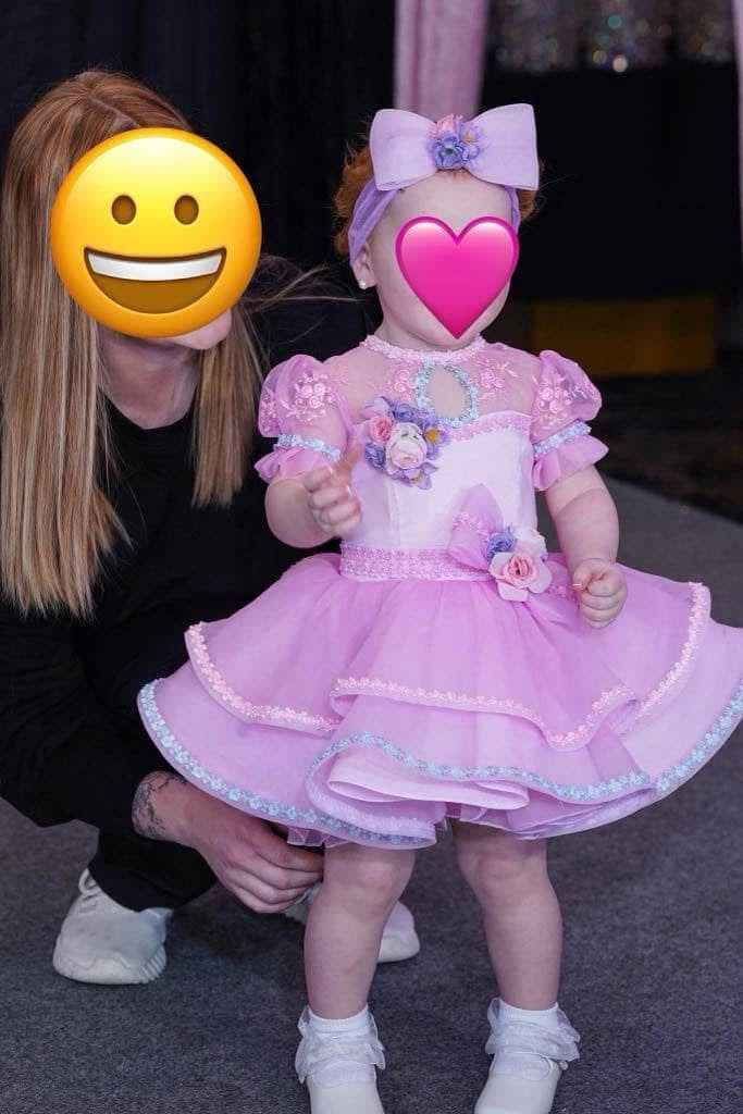 RM- 12/2 Pink Natural Ruby Belle dress