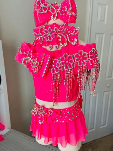 AM- Doll House Hot Pink Glitz Swim 18/3