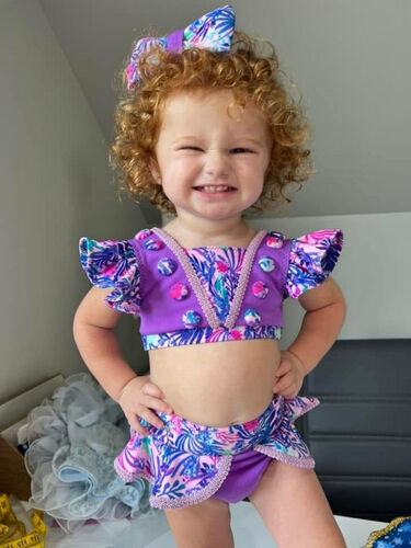 AM- Purple Dollhouse Swim