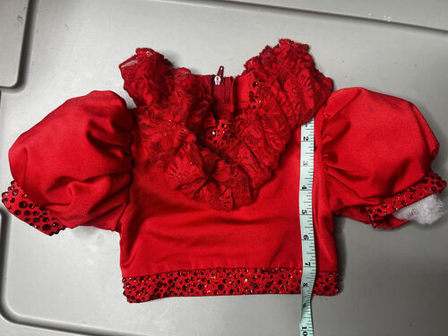 AM- 18/3-2/4 Red Cinderella Glitz swim