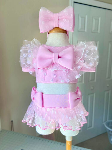 AM- 9/18 Bubblegum Blossom Swim