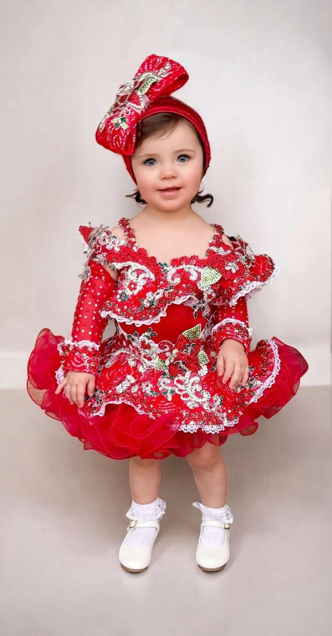 RM- 12/2 Christmas-Inspired  Glitz Dress