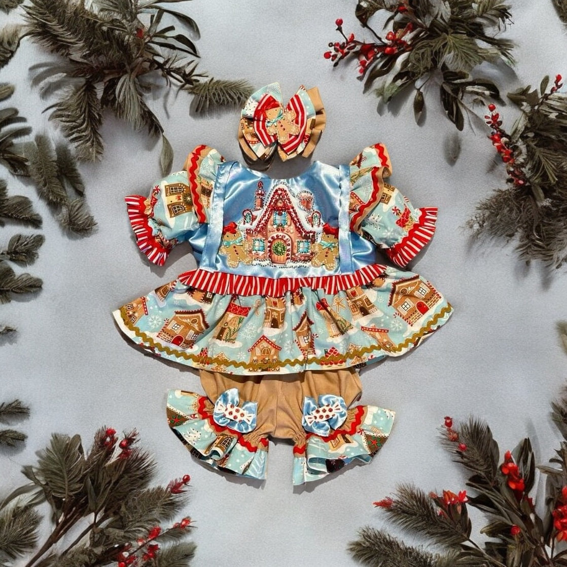 RM-3/6 months Gingerbread house OOC