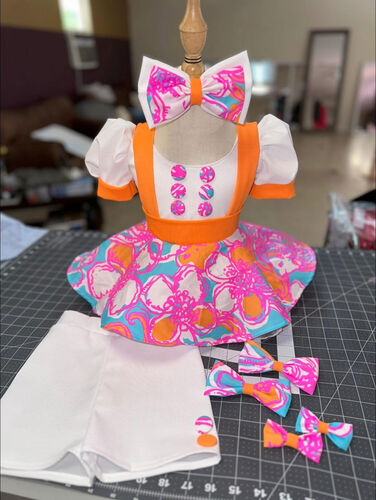 AM- 12/2 Pink and Orange Casual